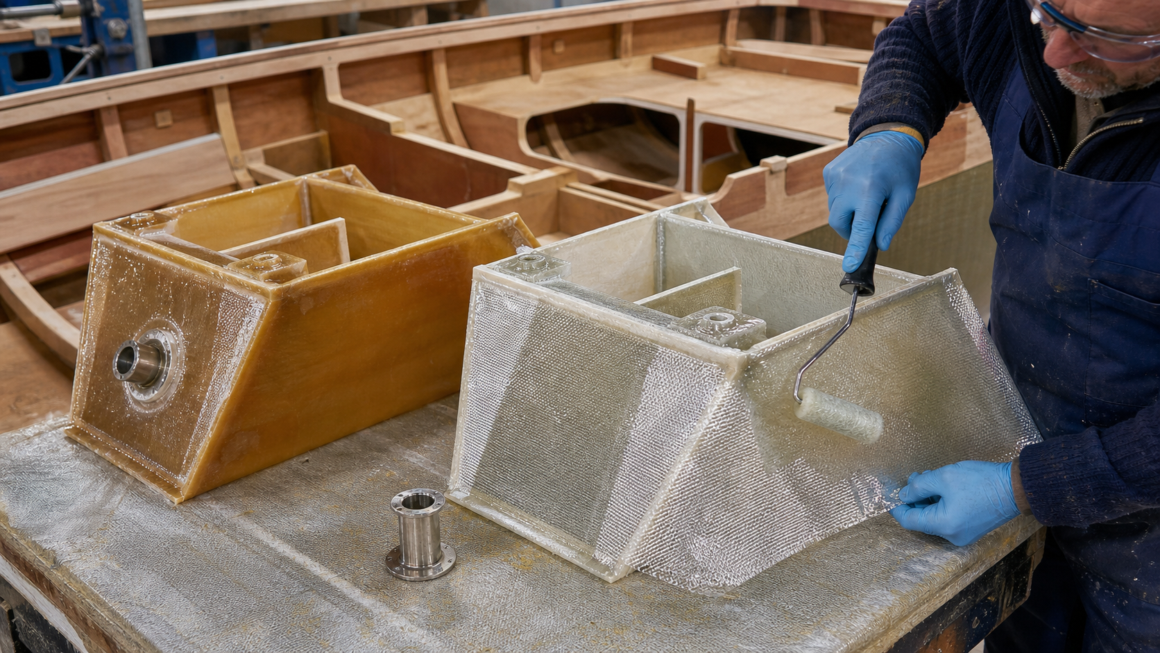 How to Build a Custom Fuel or Water Tank with Epoxy