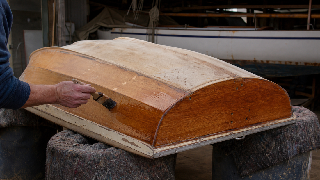 Junior, our 1950's Yachting Monthly dinghy