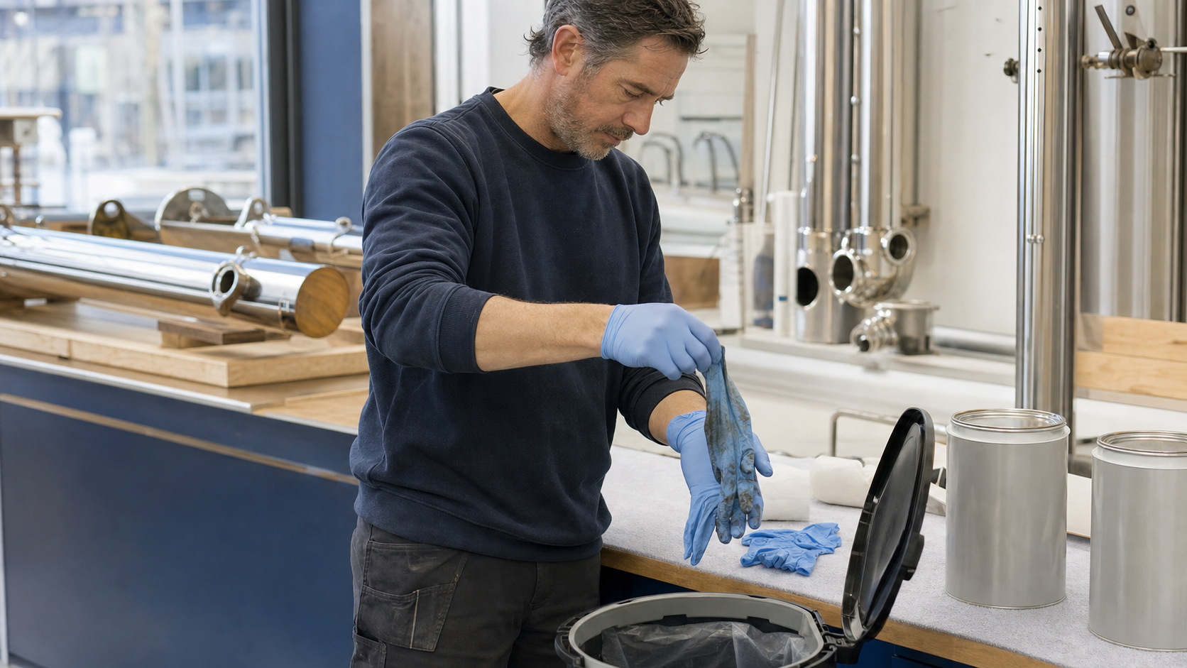 Trouble with hands and other problems at the workshop