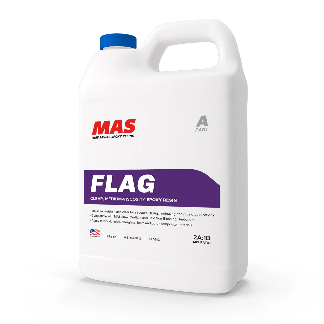 2:1 Premium Marine FLAG Epoxy Resin
