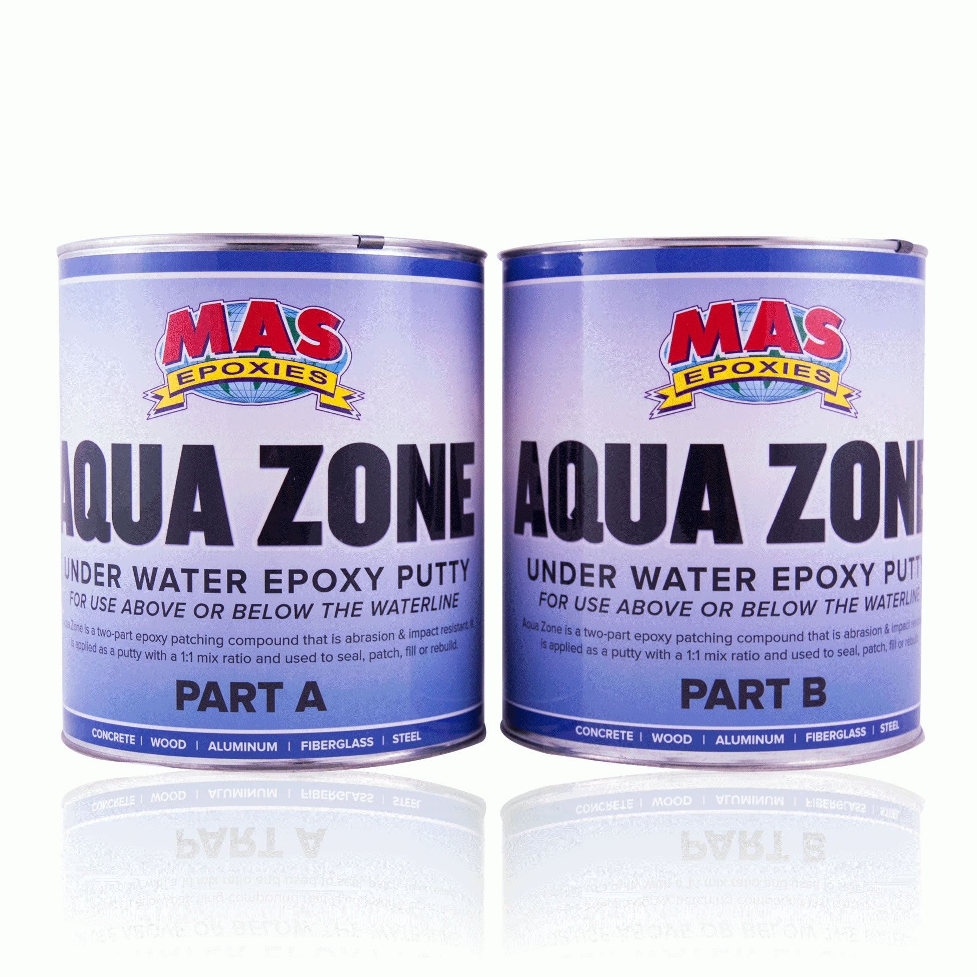 MAS Aqua Zone under water putty sealant and adhesive